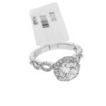 Hidalgo 1-30 Diamond Engagement Ring In 18K White Gold