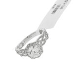 Hidalgo 1-4 Diamond Engagement Ring In 18k White Gold