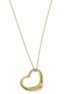 Tiffany & Co Elsa Peretti Medium open heart Necklace in 18k gold (1)