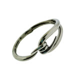 Stephen Webster Forget Me Knot Barb Bangle Black Rhodium Plated Silver Large