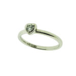 Cartier .15 Carat Solitaire Engagement / Promise Ring In 18K