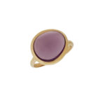Fred Paris Belle Rives Amethyst Ring In 18K Rose Gold
