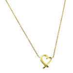 Tiffany & Co 18K Paloma Picasso Small Loving Heart Necklace