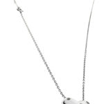 Tiffany & Co Diamond Large Etoile Heart Necklace In Platinum