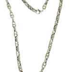 Braccio SB327 24 Men's Necklace In Stainless Steel 24 Inches Long