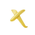 Tiffany & Co Paloma Picasso X Kiss Large Pendant In 18K Yellow Gold