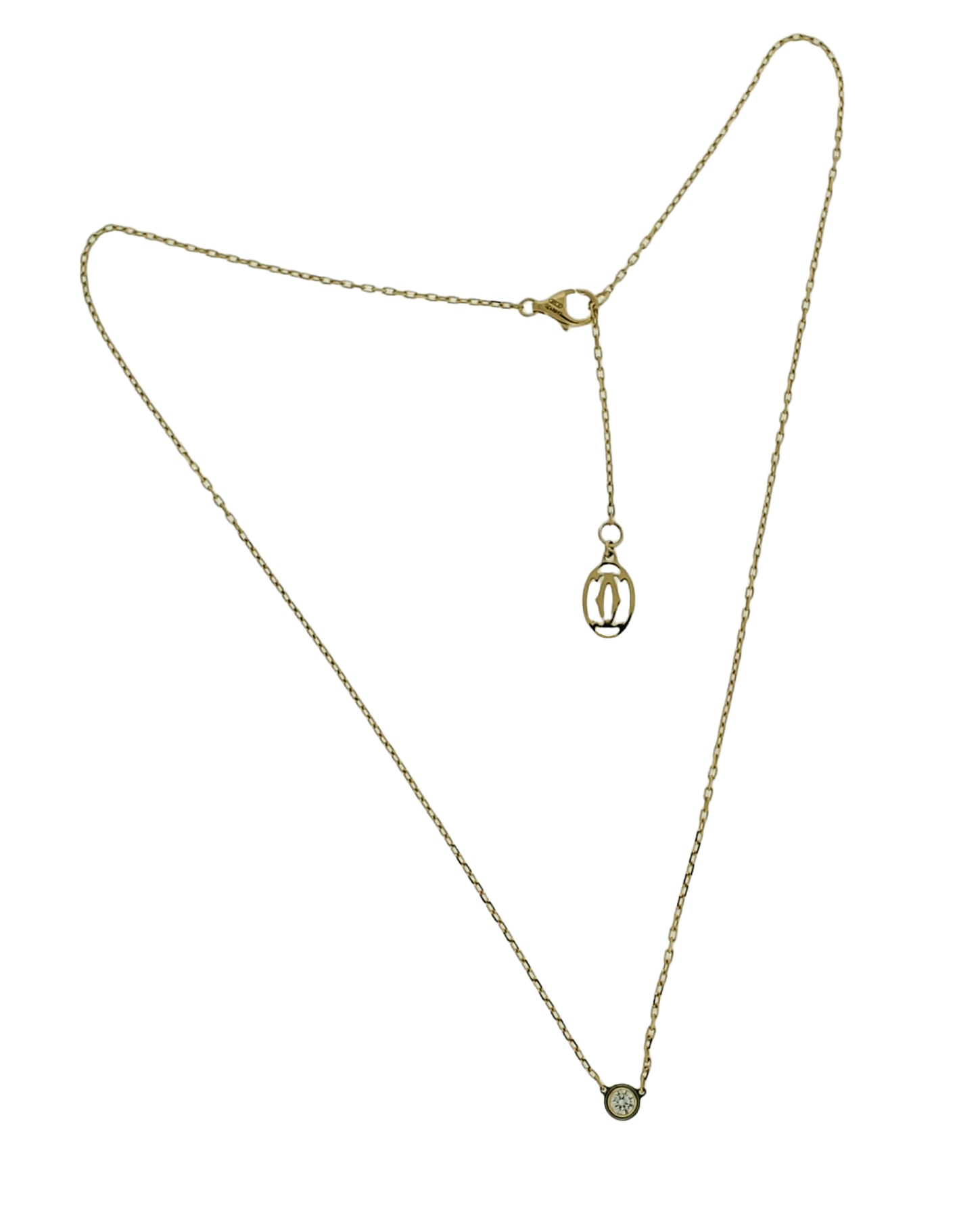 Shop Cartier Cartier d'Amour necklace XS (B7224515) by dessertrose | BUYMA