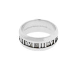Tiffany & Co Atlas band Ring In Sterling Silver Size 9.25