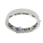 King Baby Sterling Silver Chosen Ladies Hinged Bangle