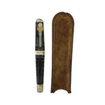 Montegrappa ISAKNRAC Alchemist Rollerball Pen In Resin Silver And 18K Gold